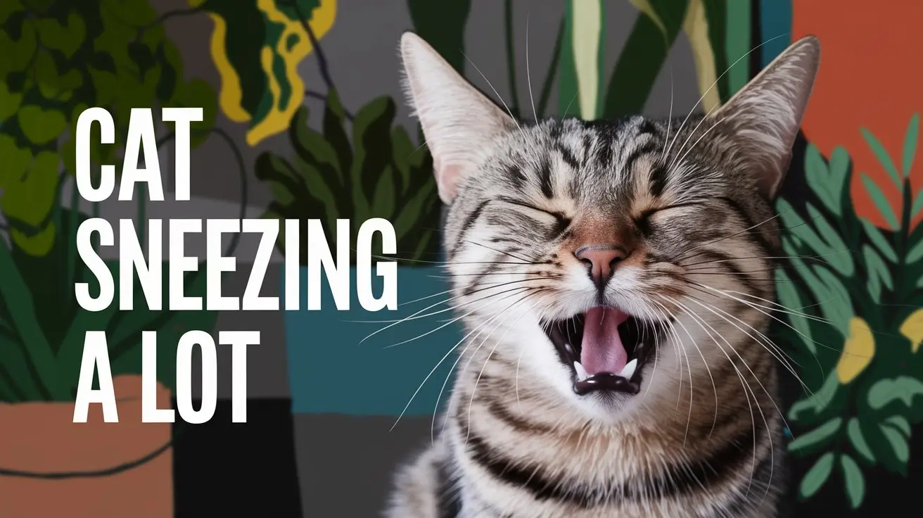 Cat Sneezing a Lot